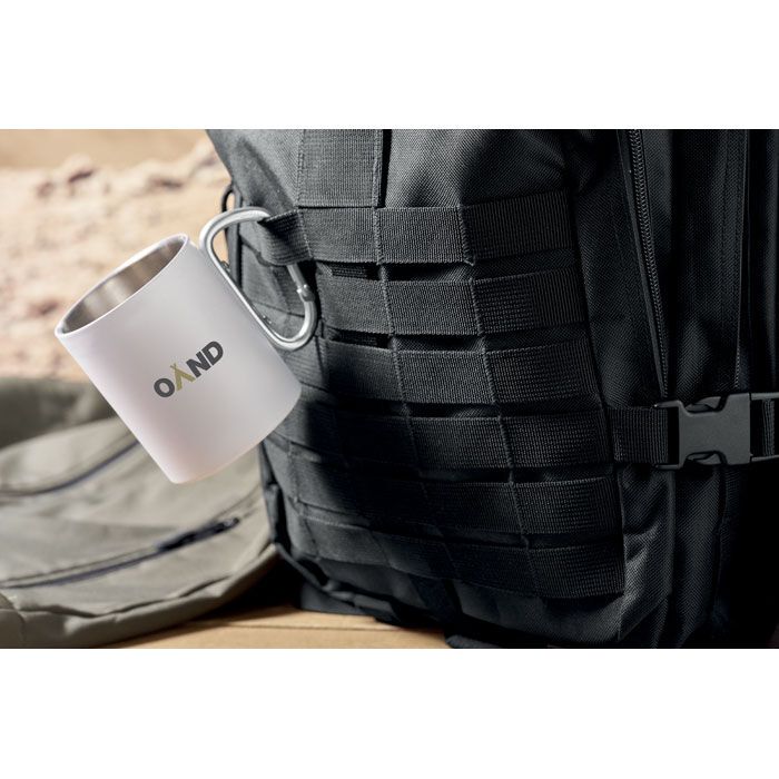 Outdoor-Rucksack 600D RPET CARRYCONFI - schwarz-94