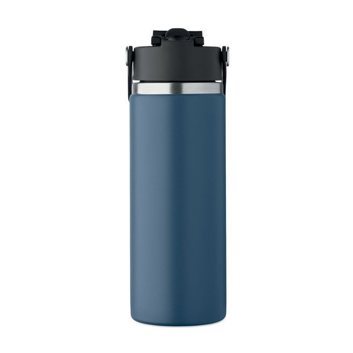 Isolierflasche 500 ml SUMA GRIP - marineblau-919