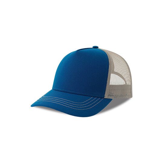 Rapper Canvas Cap Recycled - royal - grey-837