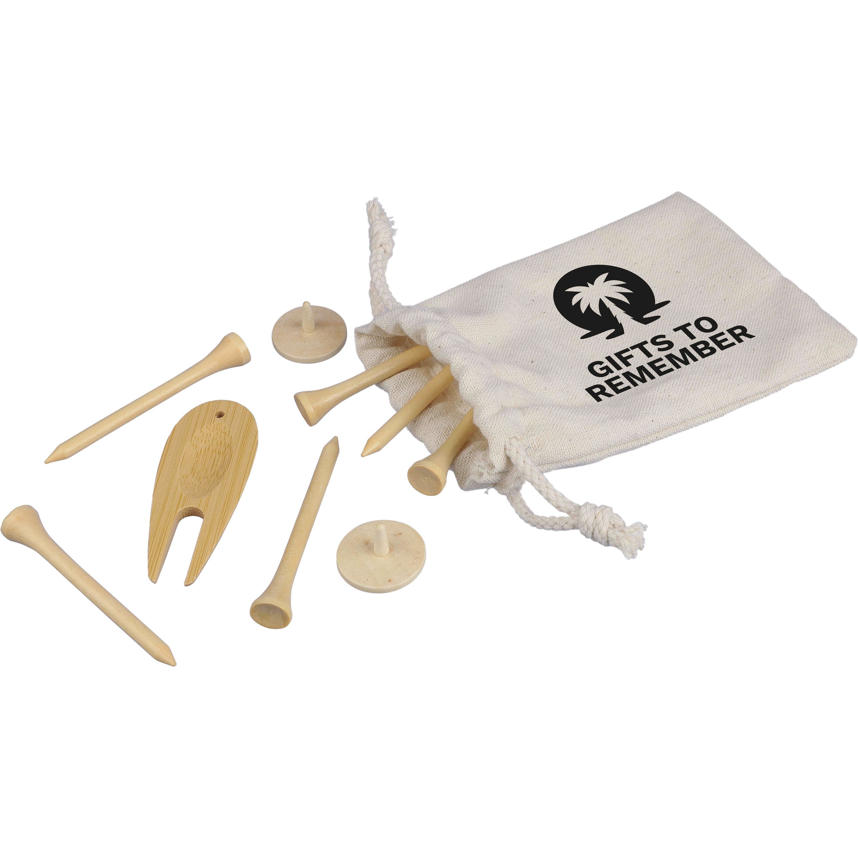 Golf Tees aus Holz - braun-900