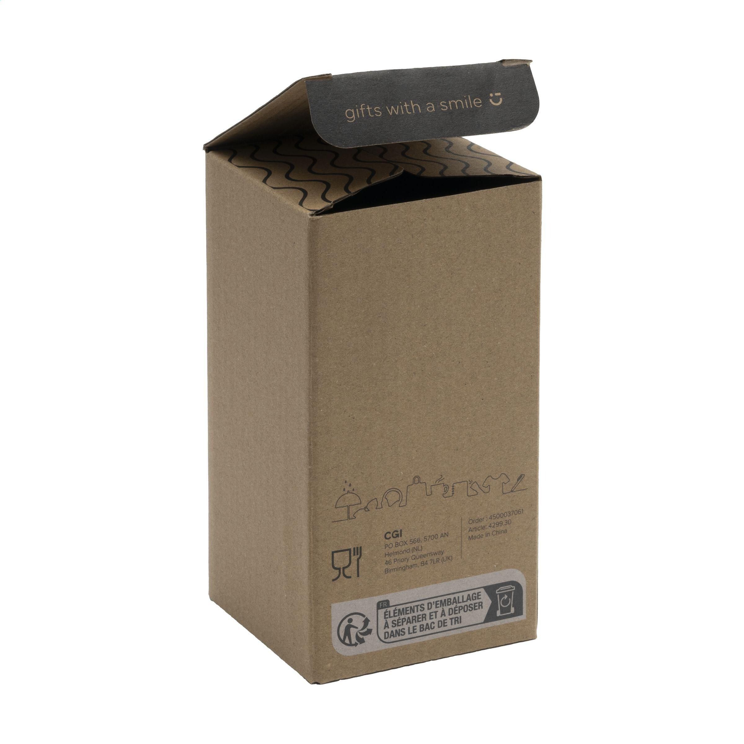 Graphic Mini Mug RCS Recycled Steel 250 ml Thermobecher - silber-678