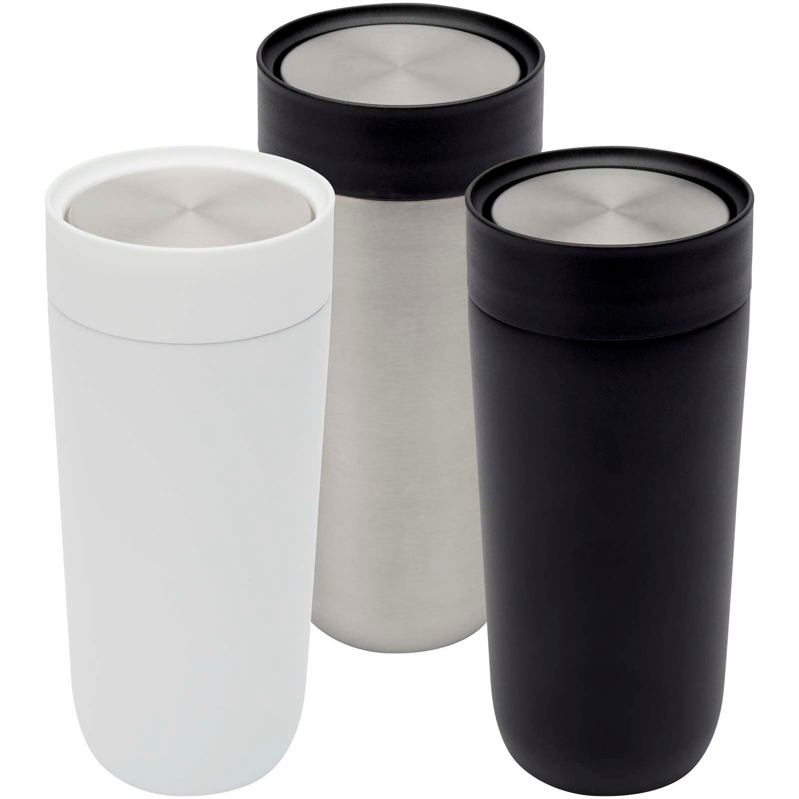 Camden 350 ml RCS-zertifizierter Becher aus Edelstahl mit Keramikauskleidung - weiss-791