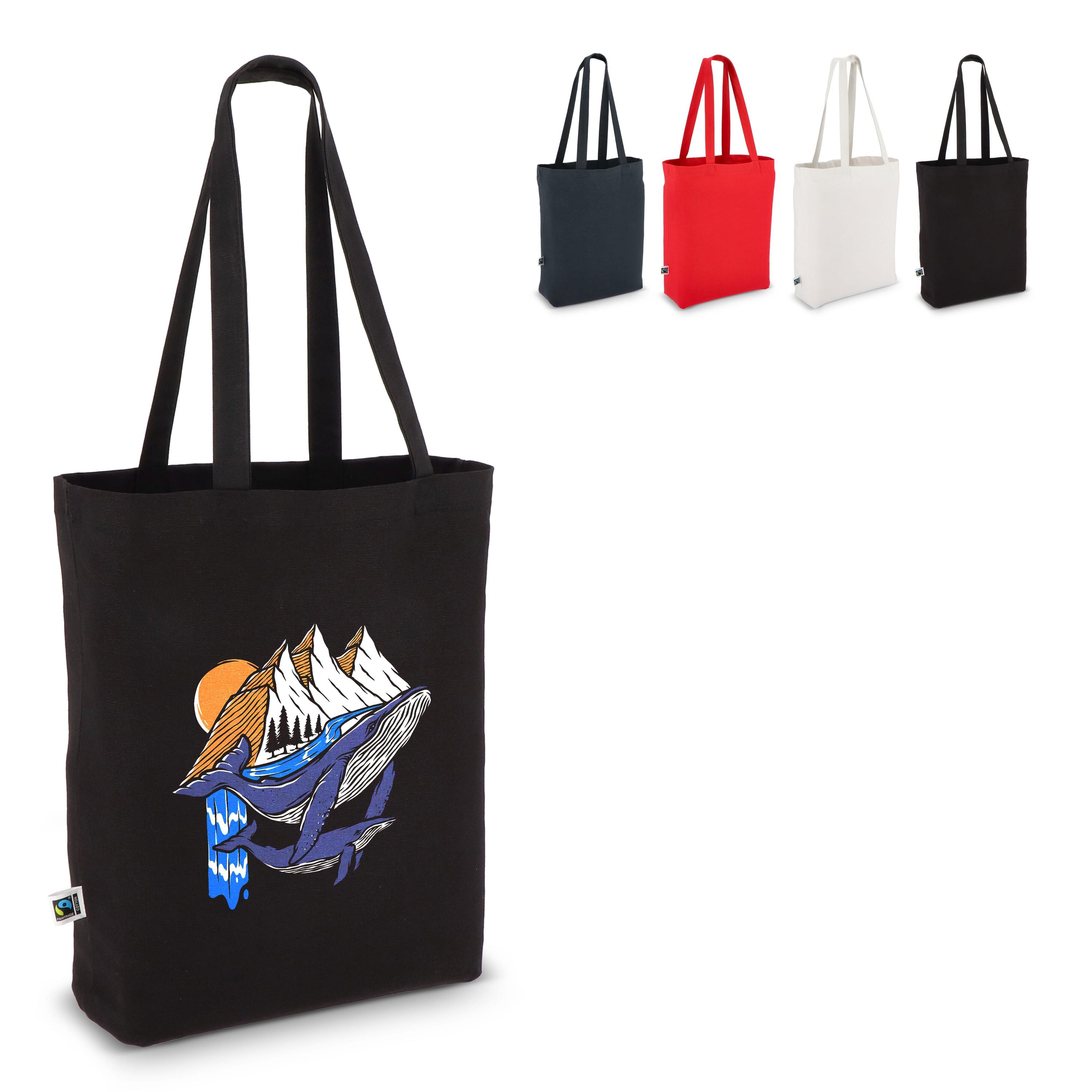 Tasche Fairtrade 270g 42x12x43cm - weiss-195
