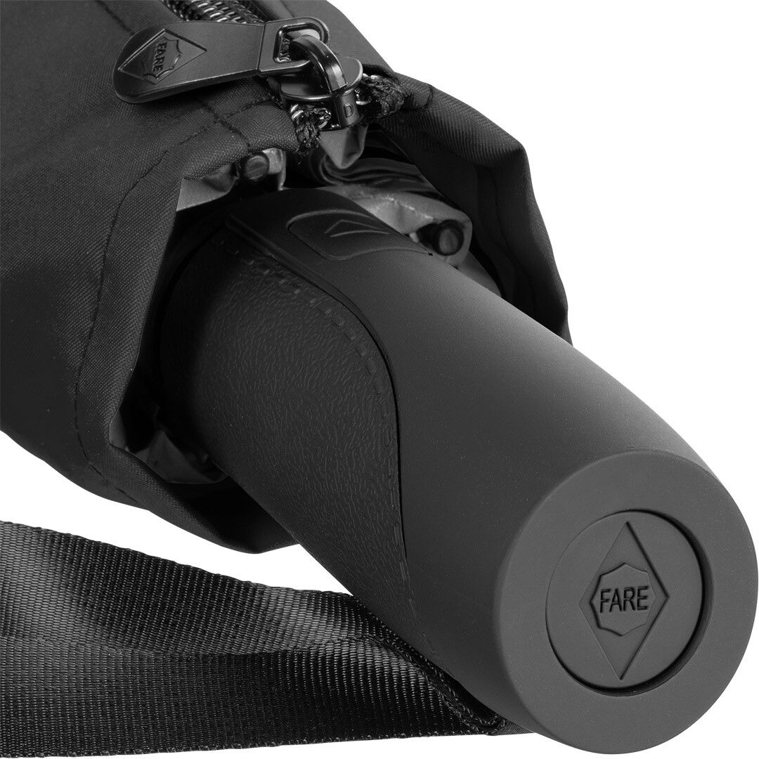 AOC-Gäste-Taschenschirm Jumbomagic® Windfighter® 2.0 mit waterSAVE® Bezug Ø123 cm - schwarz-866