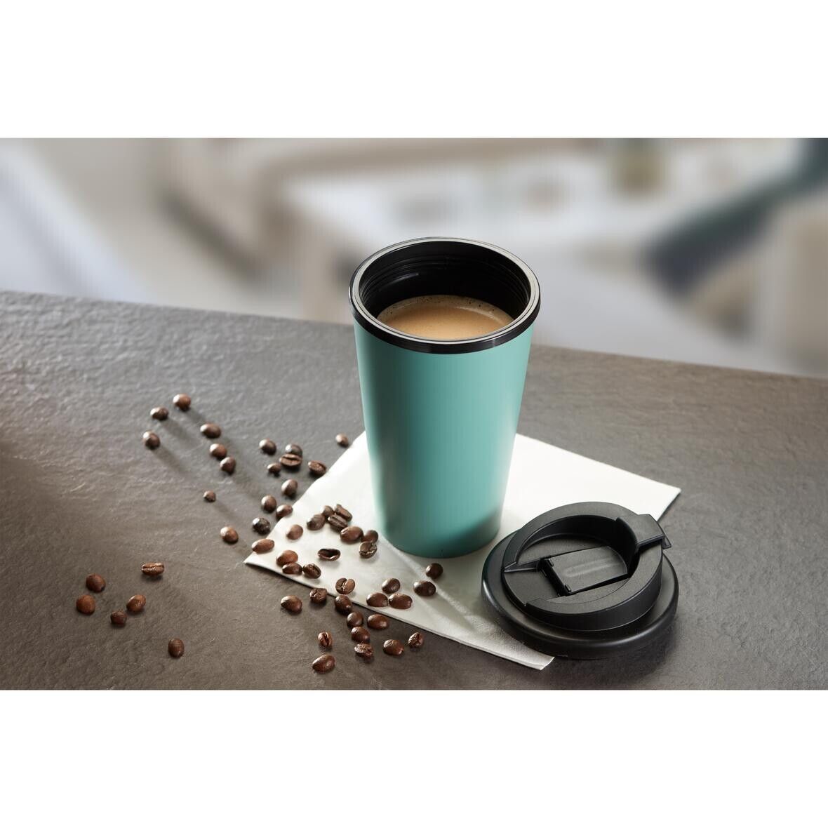 Bio-Kaffeebecher Premium Deluxe 350 ml - flieder-663