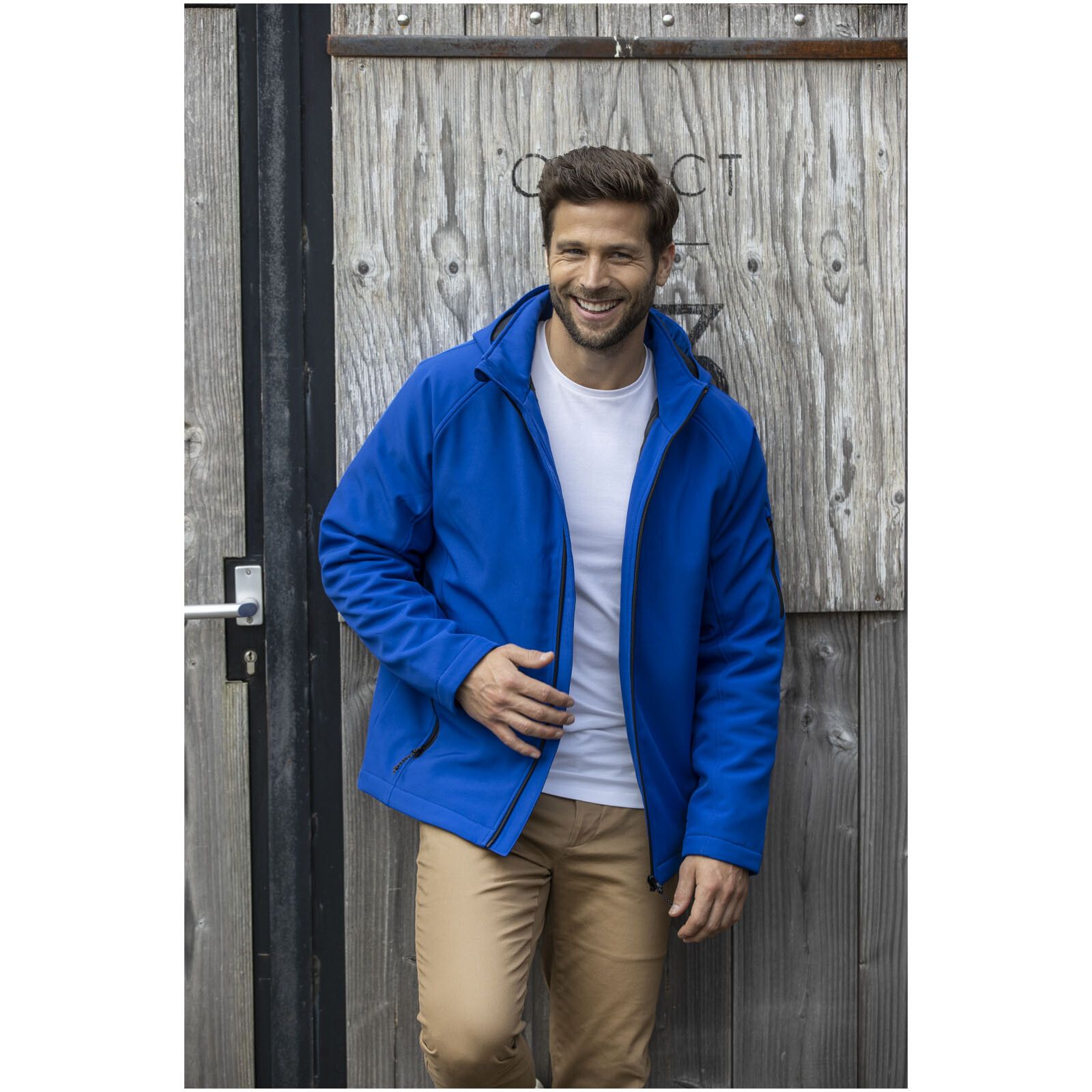 Notus wattierte Softshell Herrenjacke - navy - 3XL-292
