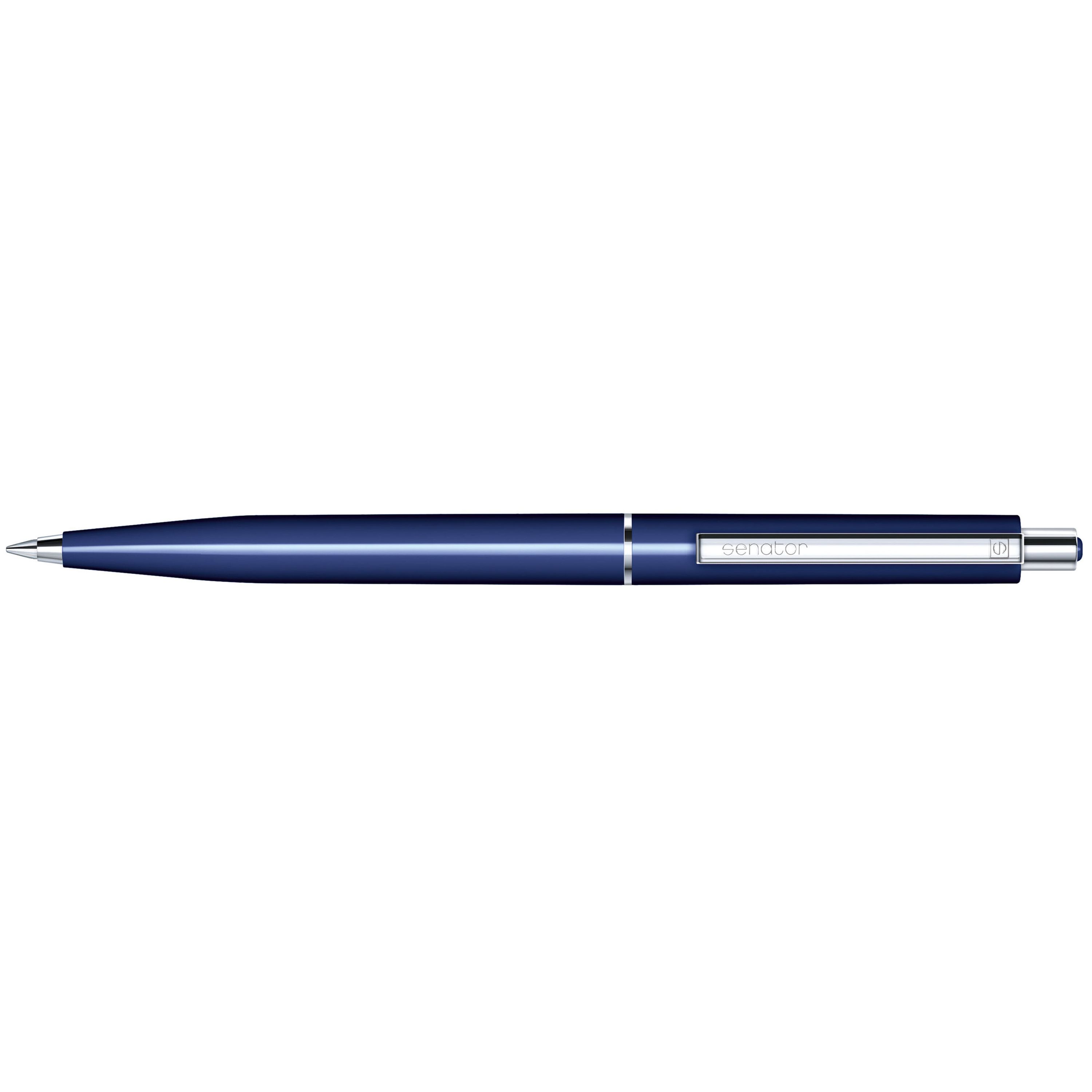 Point Polished Druckkugelschreiber - dunkelblau-177