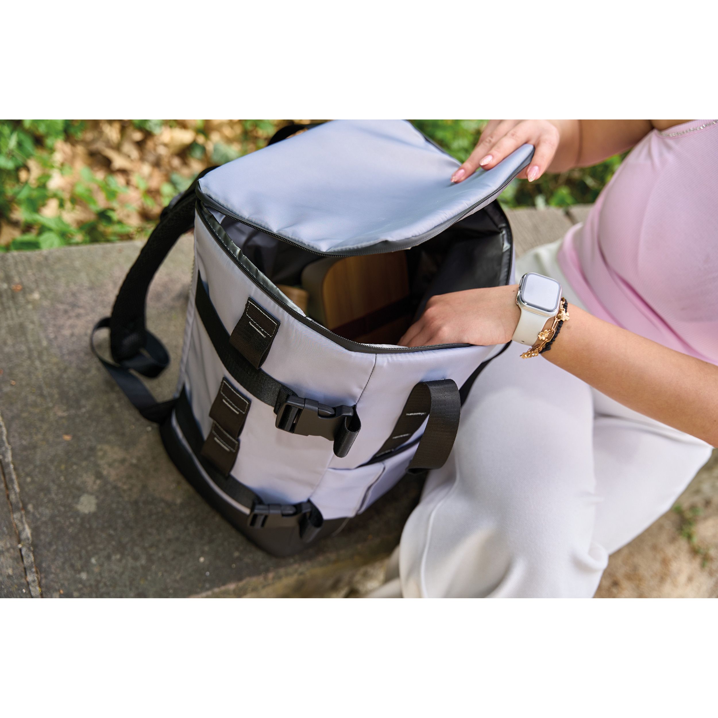 MoLu Kühltasche Saint Helens - silbergrau-876