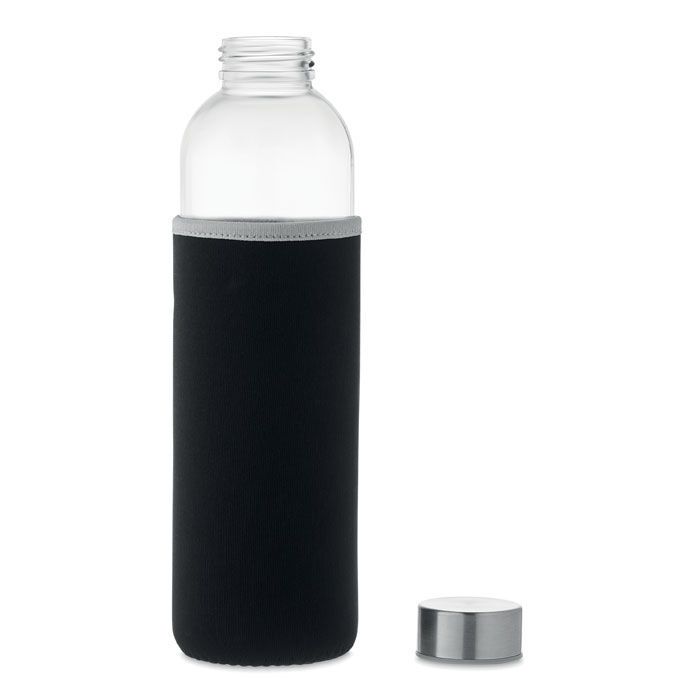 Trinkflasche Glas 750 ml UTAH LARGE - schwarz-687
