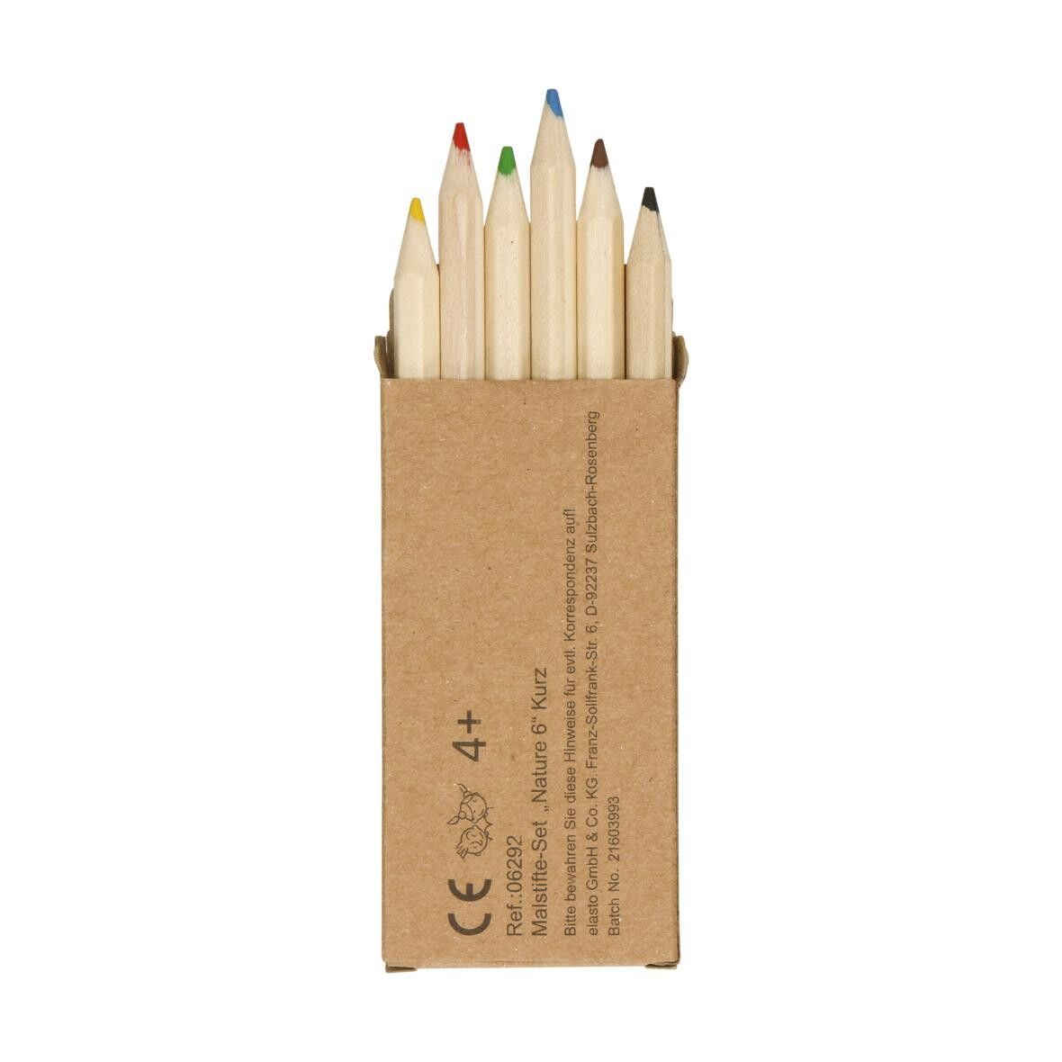 Malstifte-Set Nature 6 kurz - natur-689