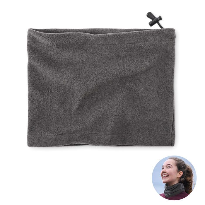 Fleece-Mehrzweckmütze BLIZZARD RPET - steingrau-772
