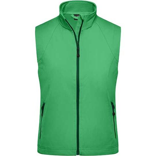 Ladies´ Softshell Vest - green-286