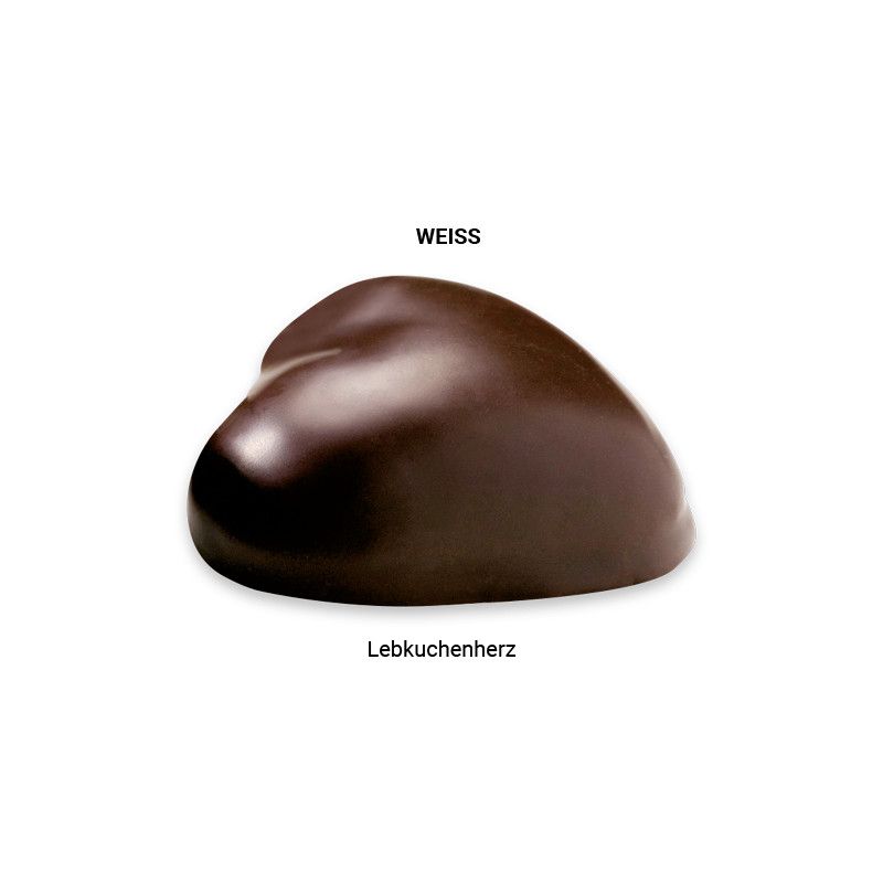 WEISS Lebkuchenherz, Folie weiß-213