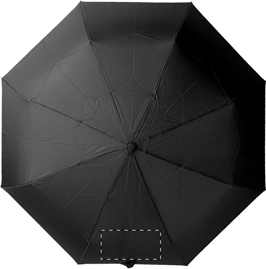 Veredelungsposition Segment 1 - mit Verschlussband (Segmentnumerierung im Uhrzeigersinn)