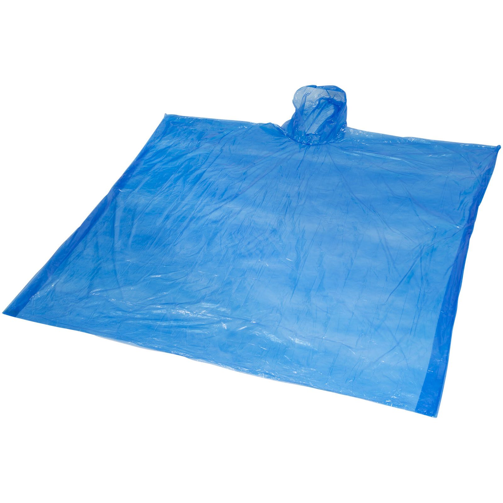 Ziva Einweg Regenponcho mit Hülle - royalblau-771