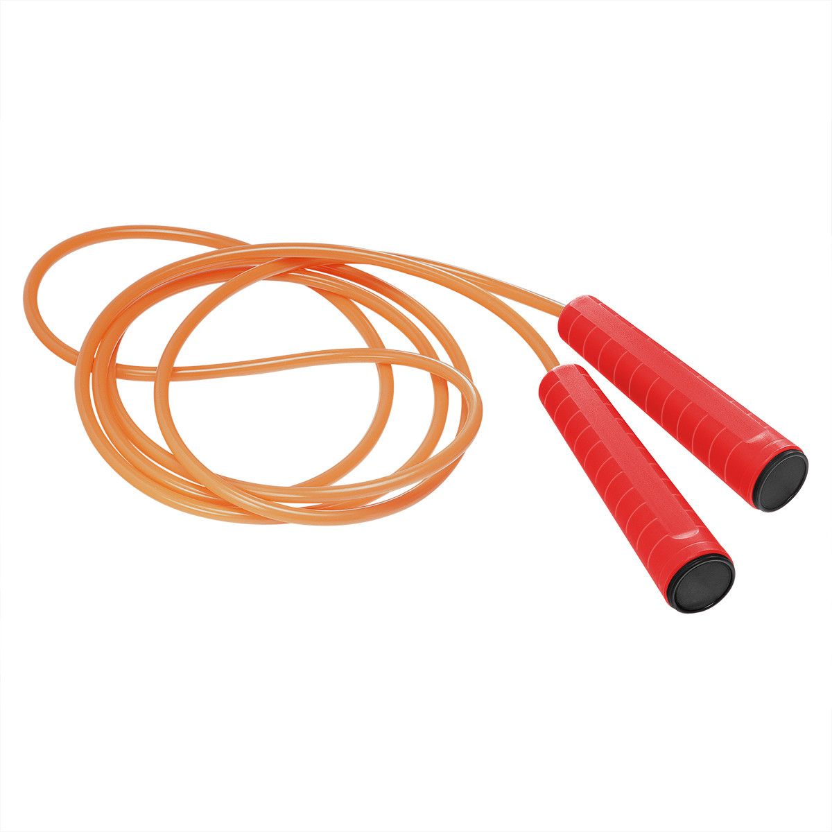 Springseil - rot, schwarz, neonorange-3