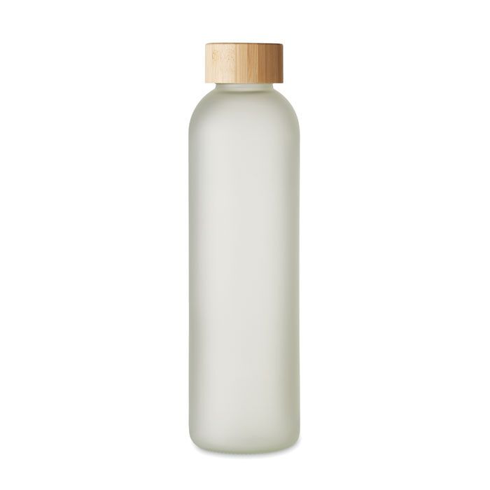 Glasflasche Subli 650ml LOM - transparent weiß-276