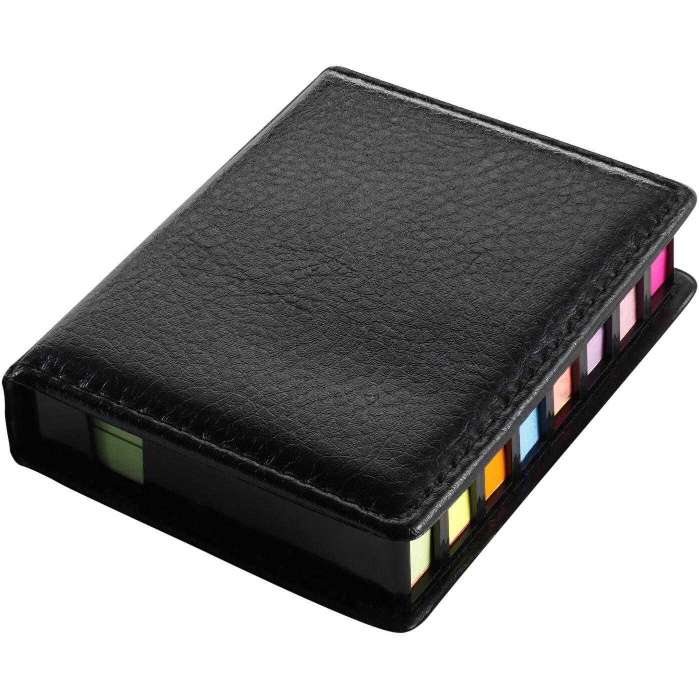 Haftnotizenin PU Etui Pierce - schwarz-403