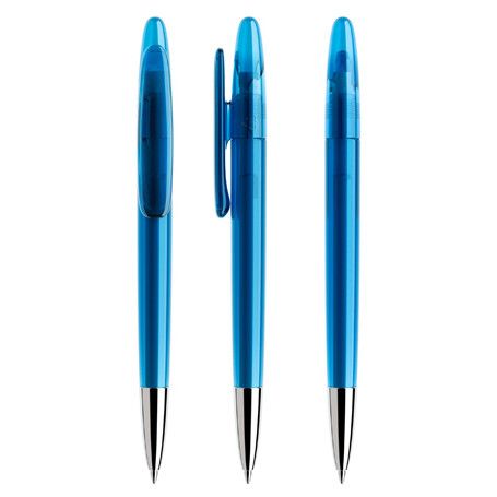 prodir DS5 TTC Twist Kugelschreiber Metall-Spitze - transparent - ocean-137