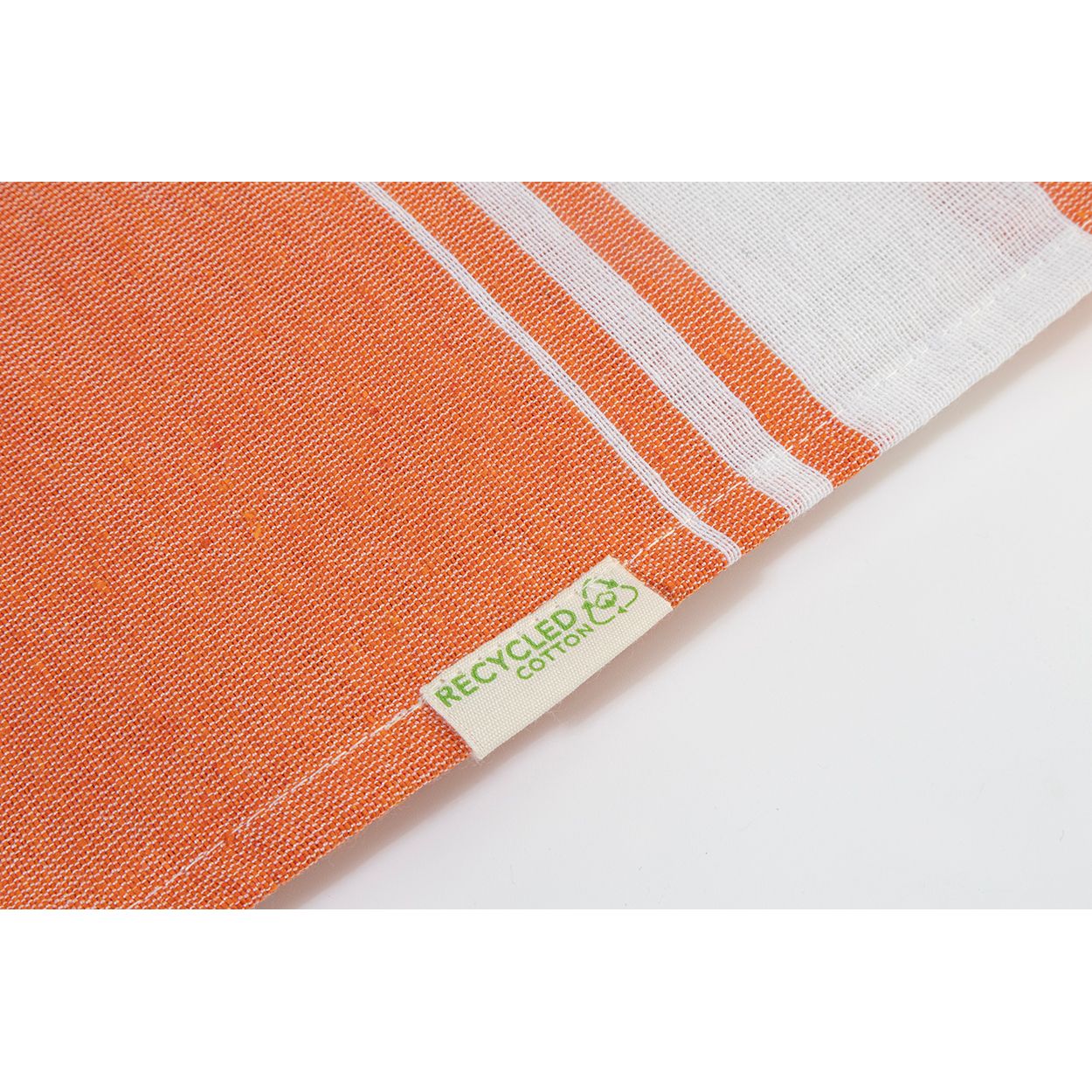 Cancun Strandtuch aus recycelter Baumwolle - orange-110