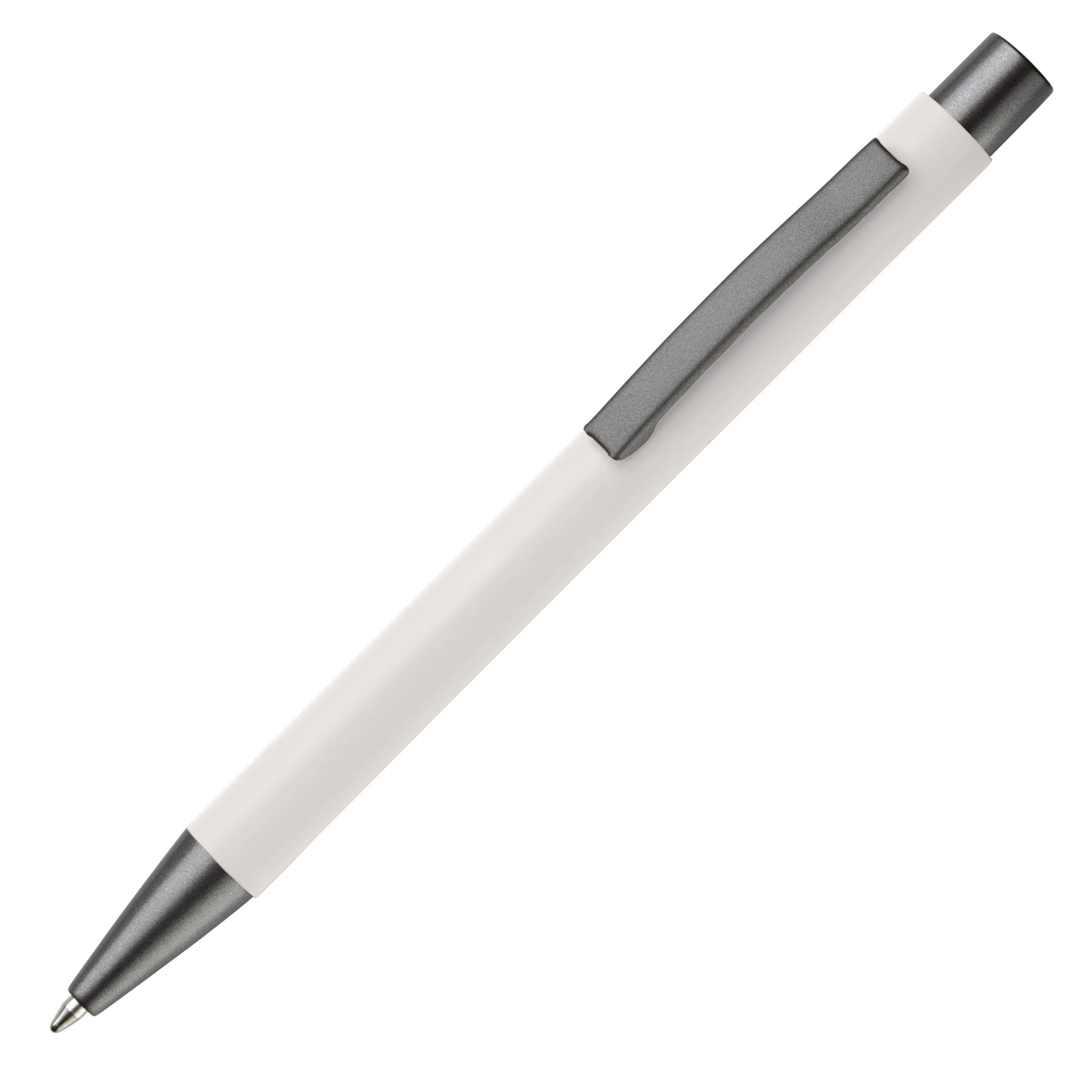 Metallkugelschreiber New York Softtouch - weiss-964