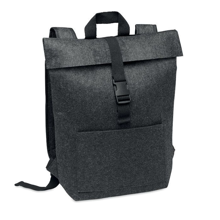 Rucksack RPET-Filz INDICO PACK - steingrau-544
