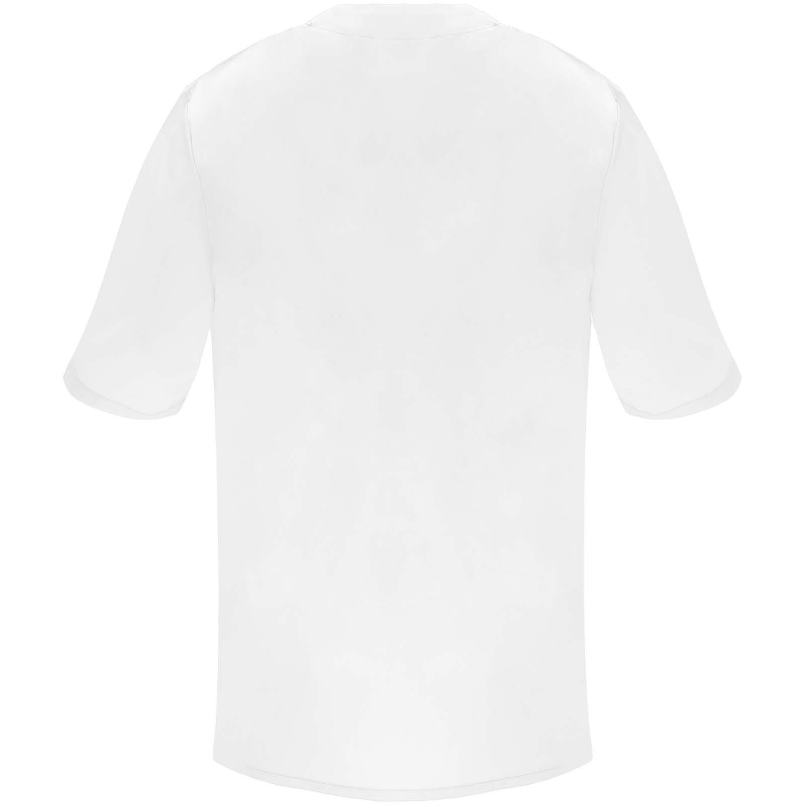 Panacea Kurzärmeliges Arbeitshemd, 160 g/m2, unisex  - weiss-817