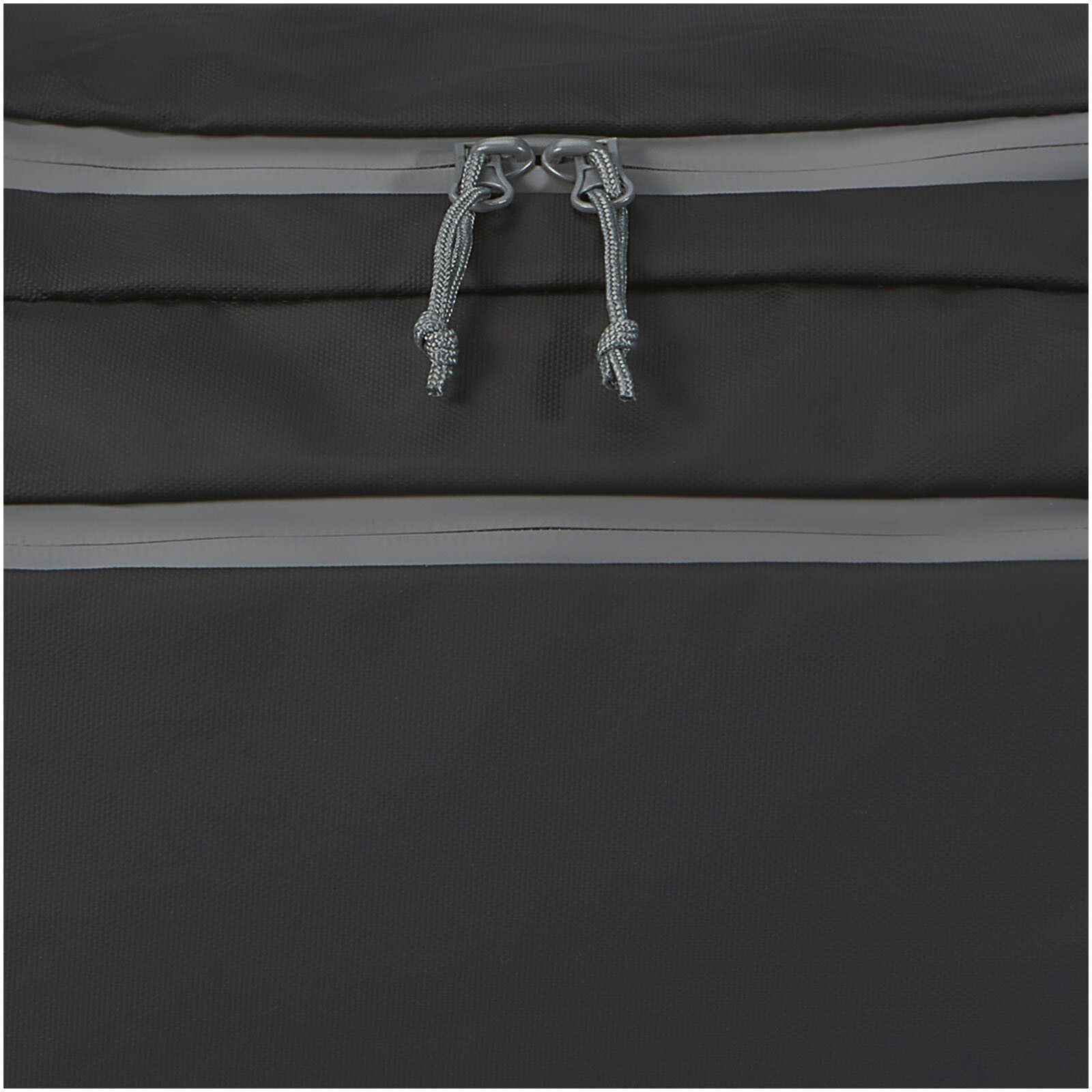 Aqua wasserabweisende Reisetasche aus GRS Recyclingmaterial 35 L - schwarz-846