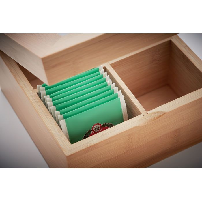 Teebox aus Bambus CAMPO TEA - holz-882