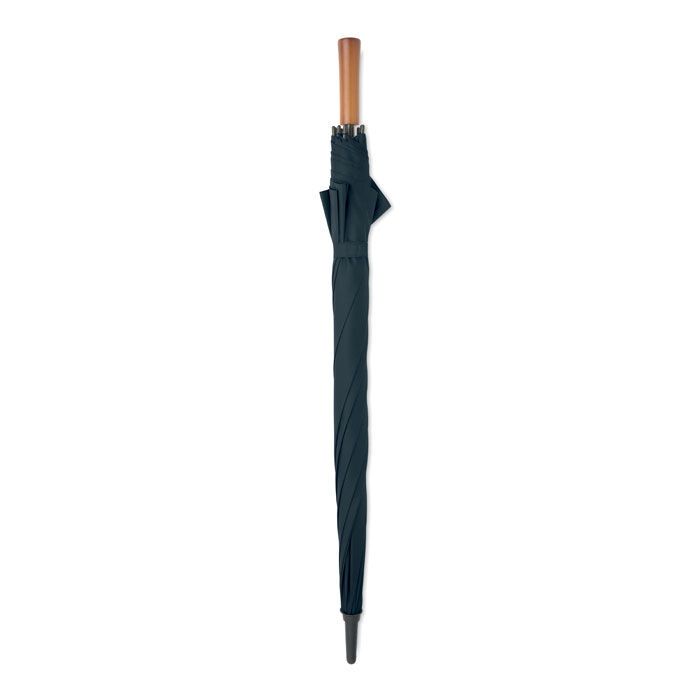 27" Regenschirm Holzgriff RAYNA - blau-853