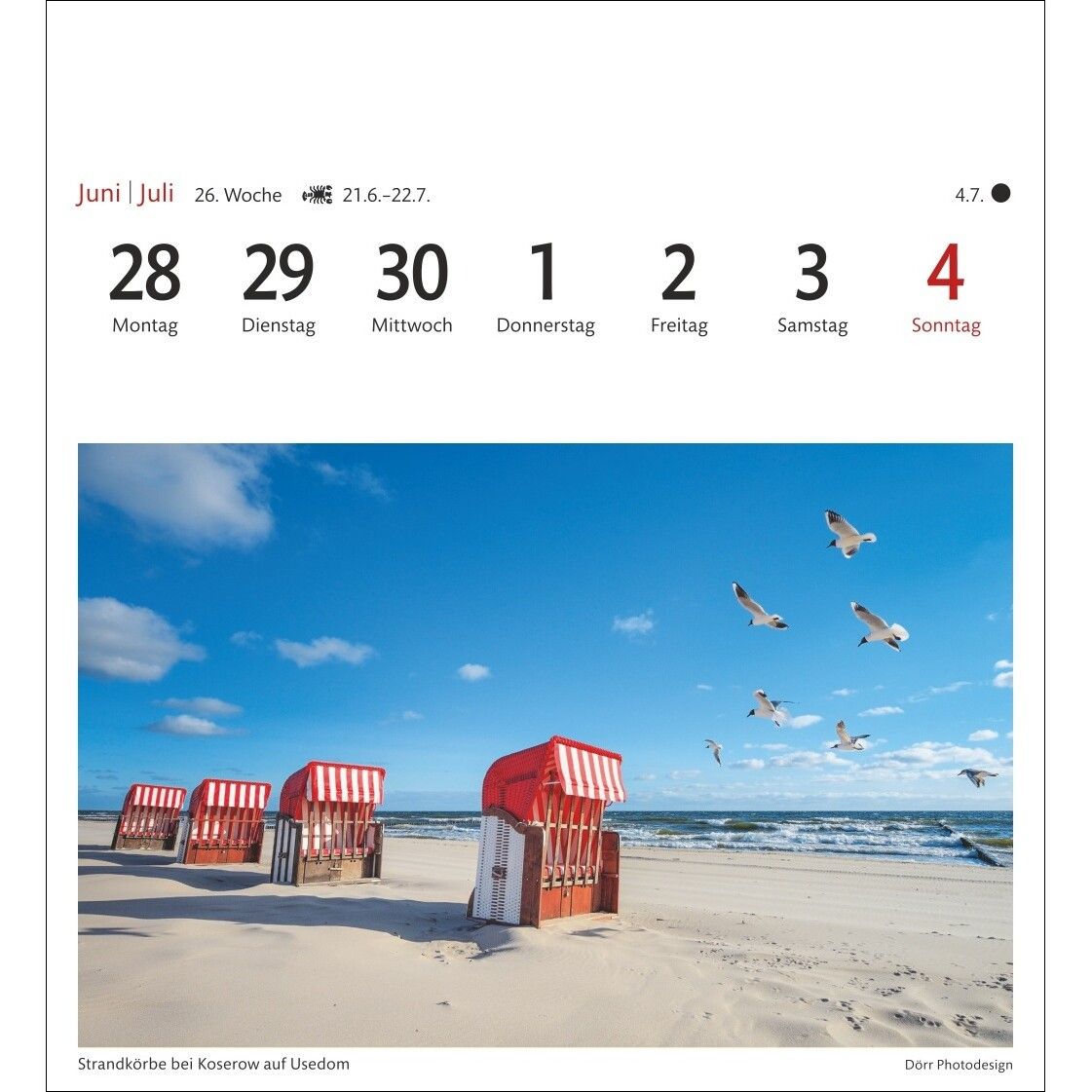 Ostseeküste Sehnsuchtskalender-666