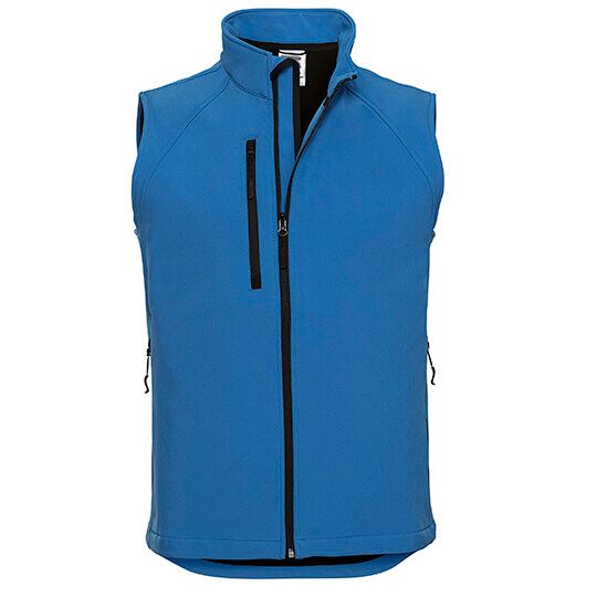 Men´s Softshell Gilet - azure blue - XXL-21