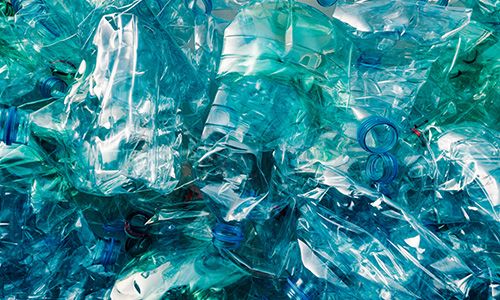 Recycelte Materialien