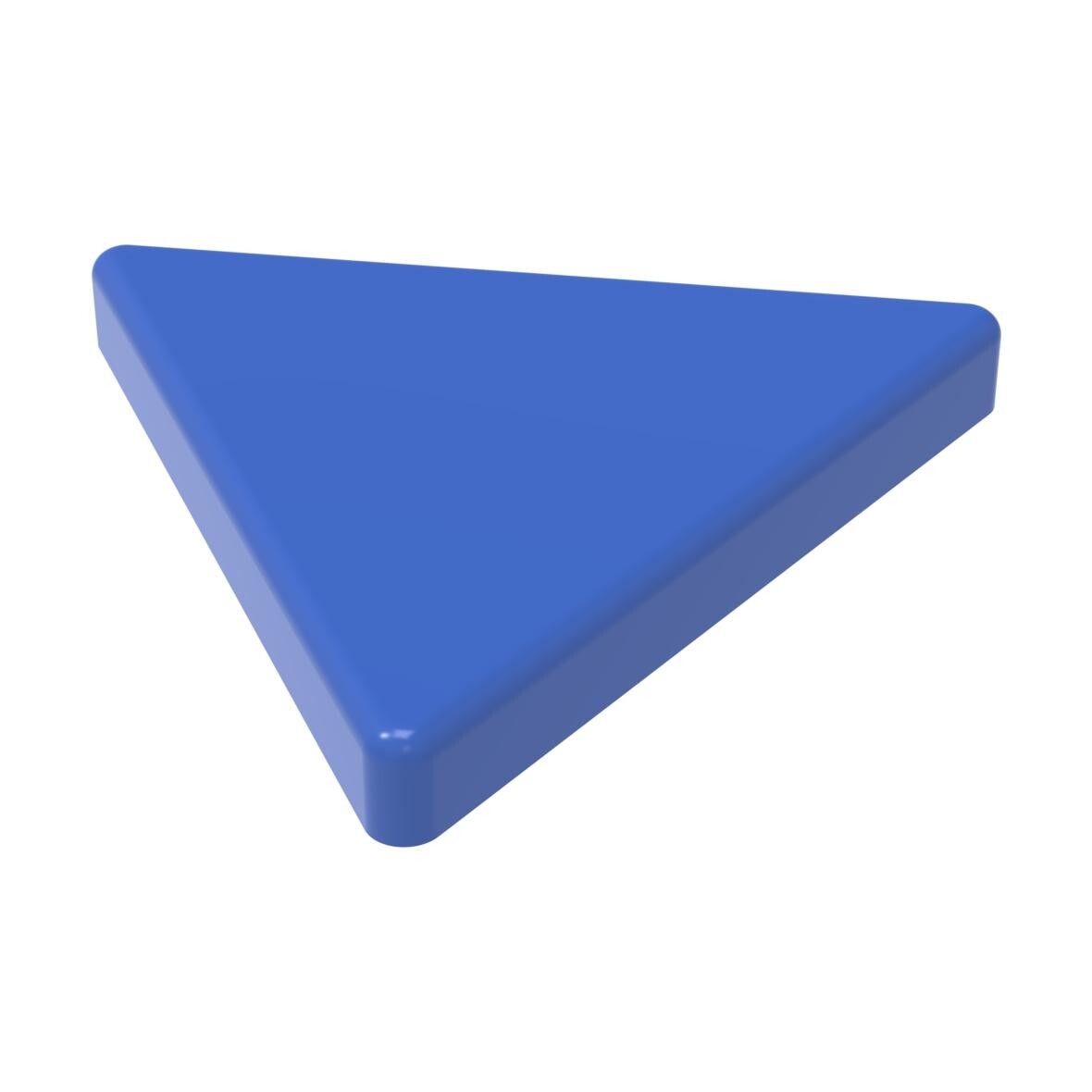 Magnet Dreieck - standard-blau PS-215