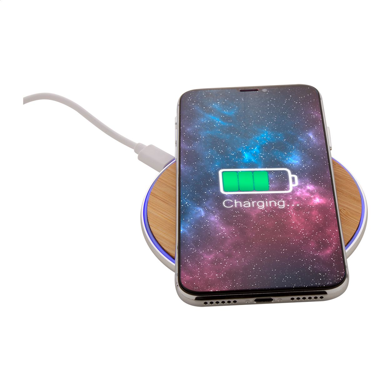 RalooCharge Wireless-Charger - natur - silber-440