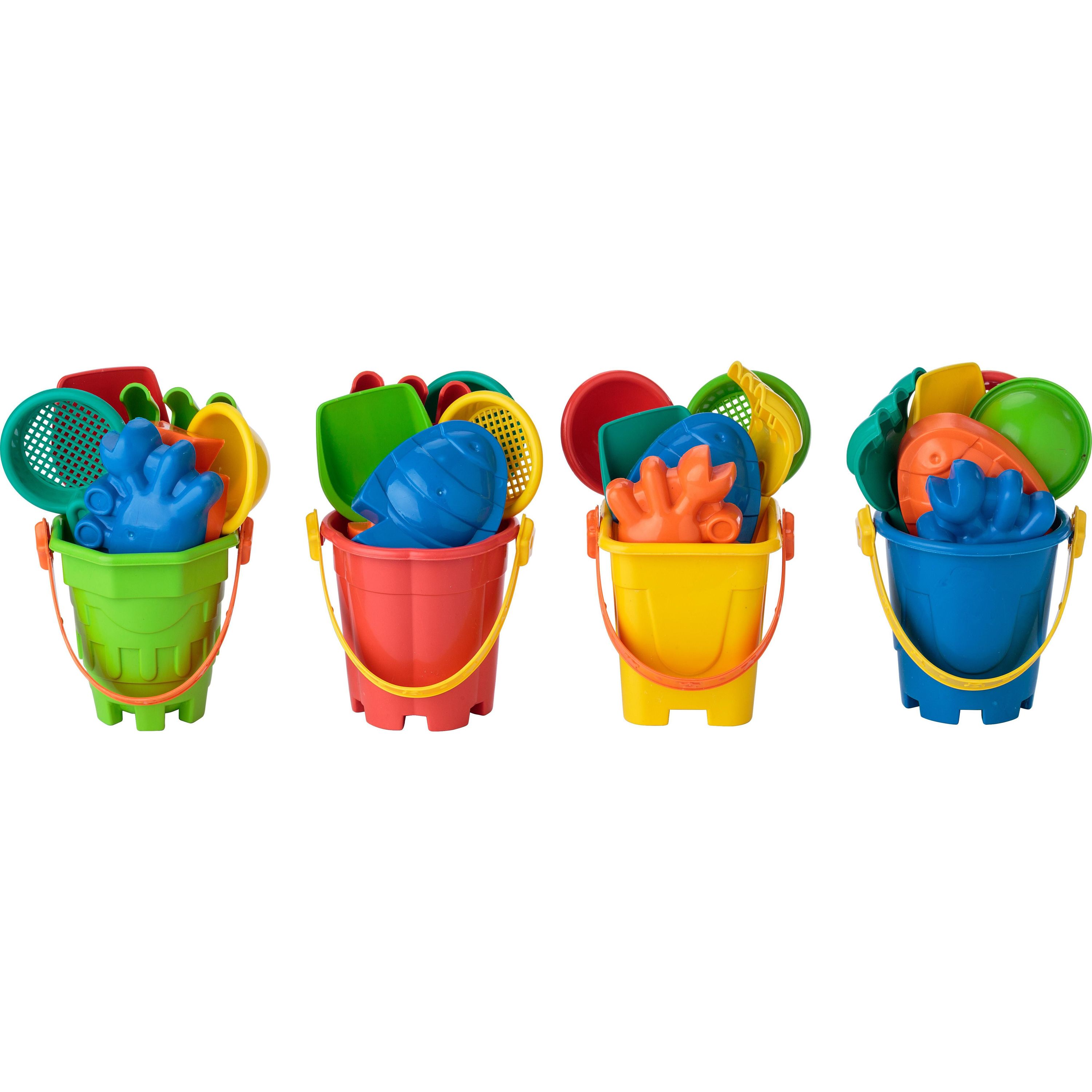Recycelter PP-Strandeimer Mateo - custom - multicolor-905