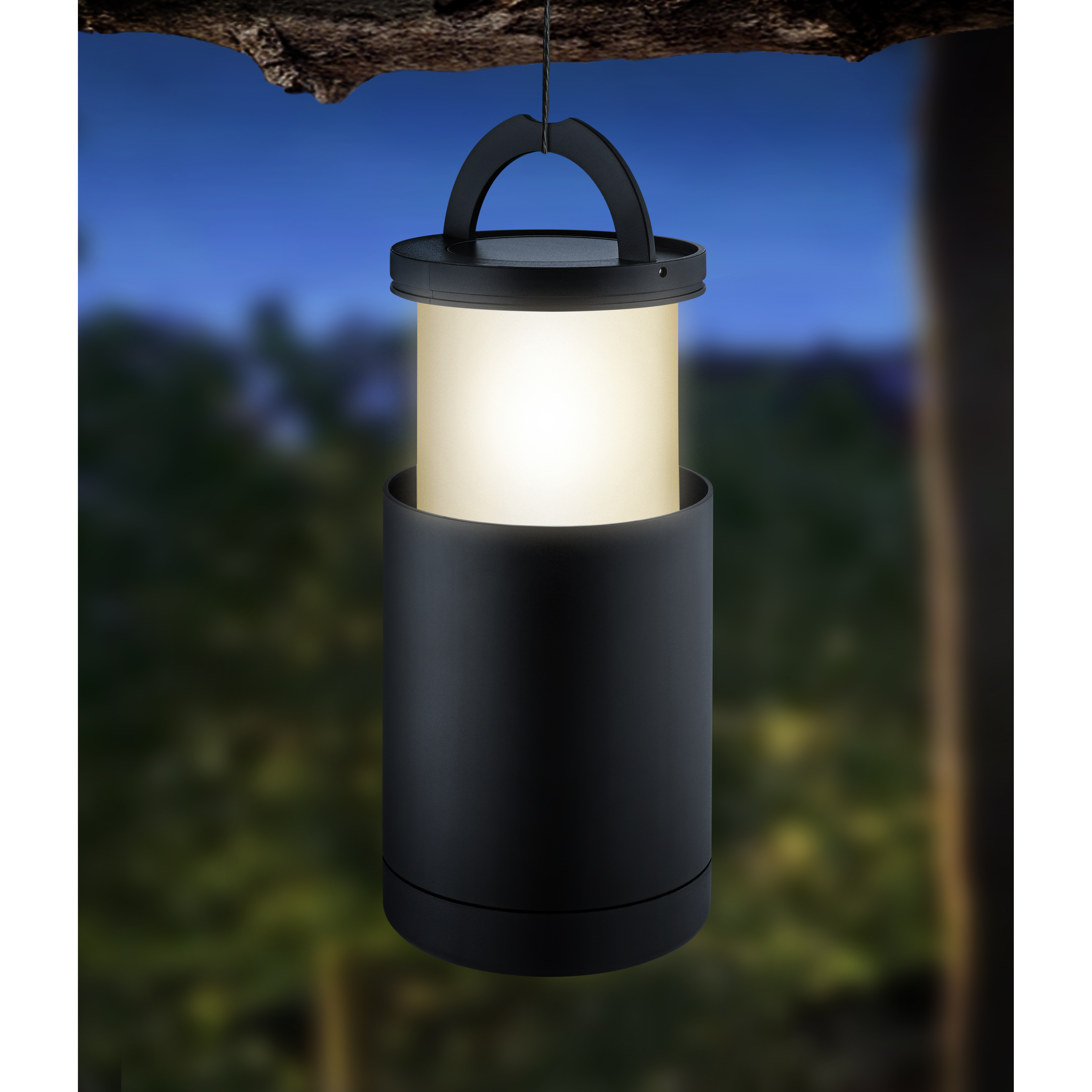 Metmaxx® Campinglampe "LuminaSlide" - schwarz-530