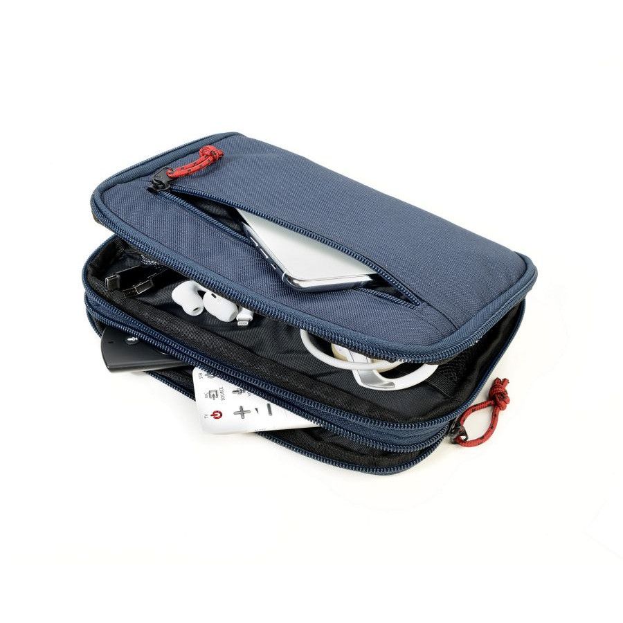 Troika Kabeltasche GO URBAN TECH POUCH 2 - blau-943