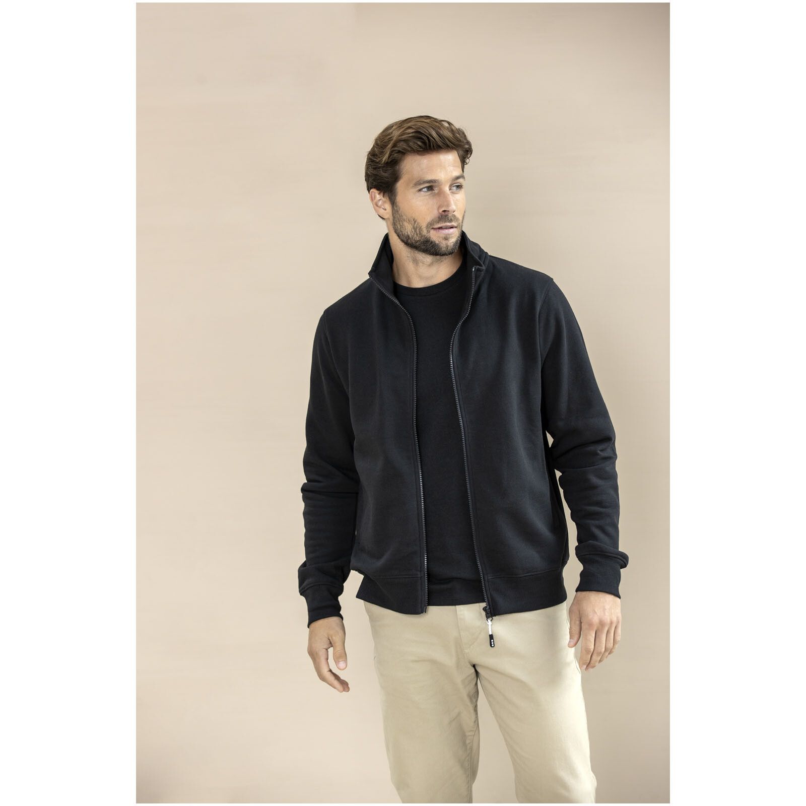 Galena Aware Sweatjacke aus recyceltem Material   - schwarz - XXS-274