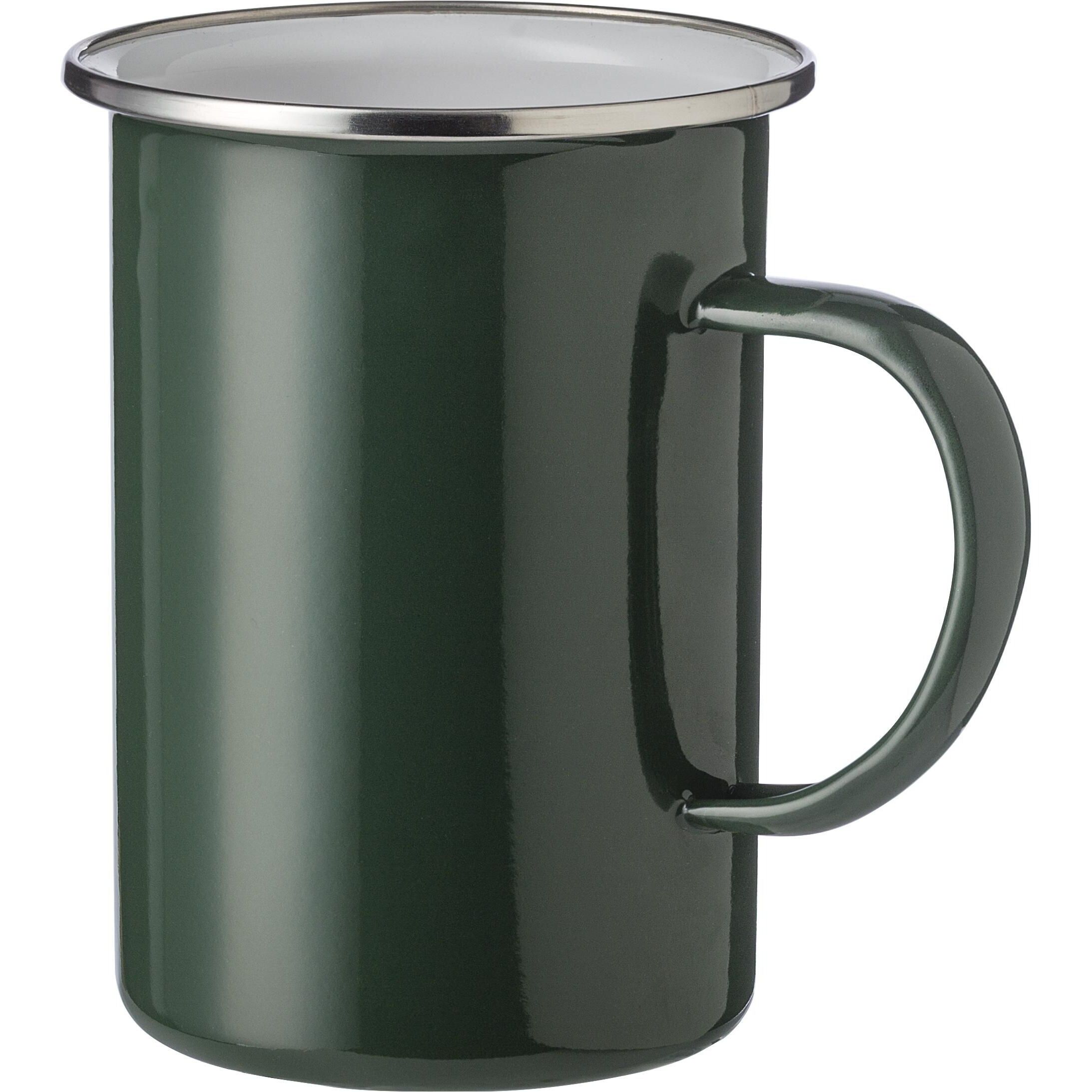 Emaille-Becher (550 ml) Ayden - grün-23