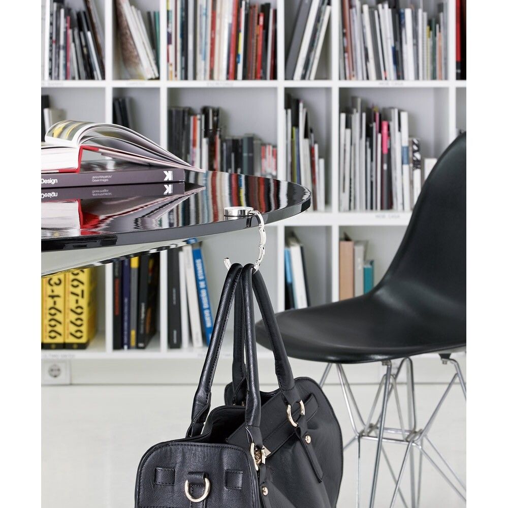FLORENCE Tisch Handtaschenhalter - schwarz-156