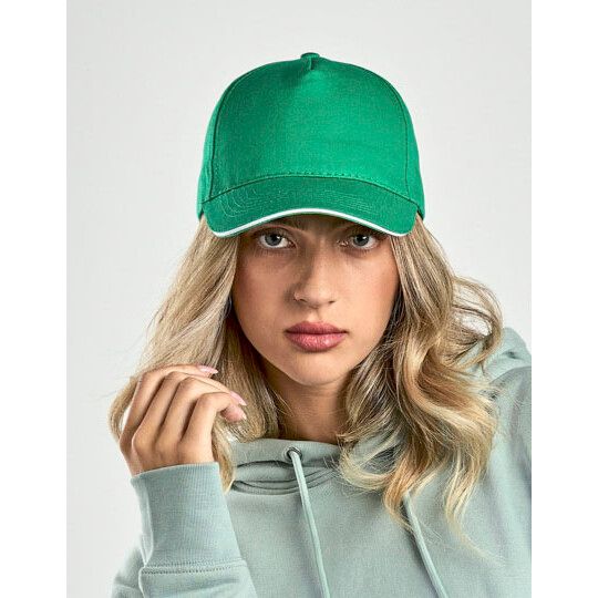 Start Five Sandwich Cap - khaki - navy-615
