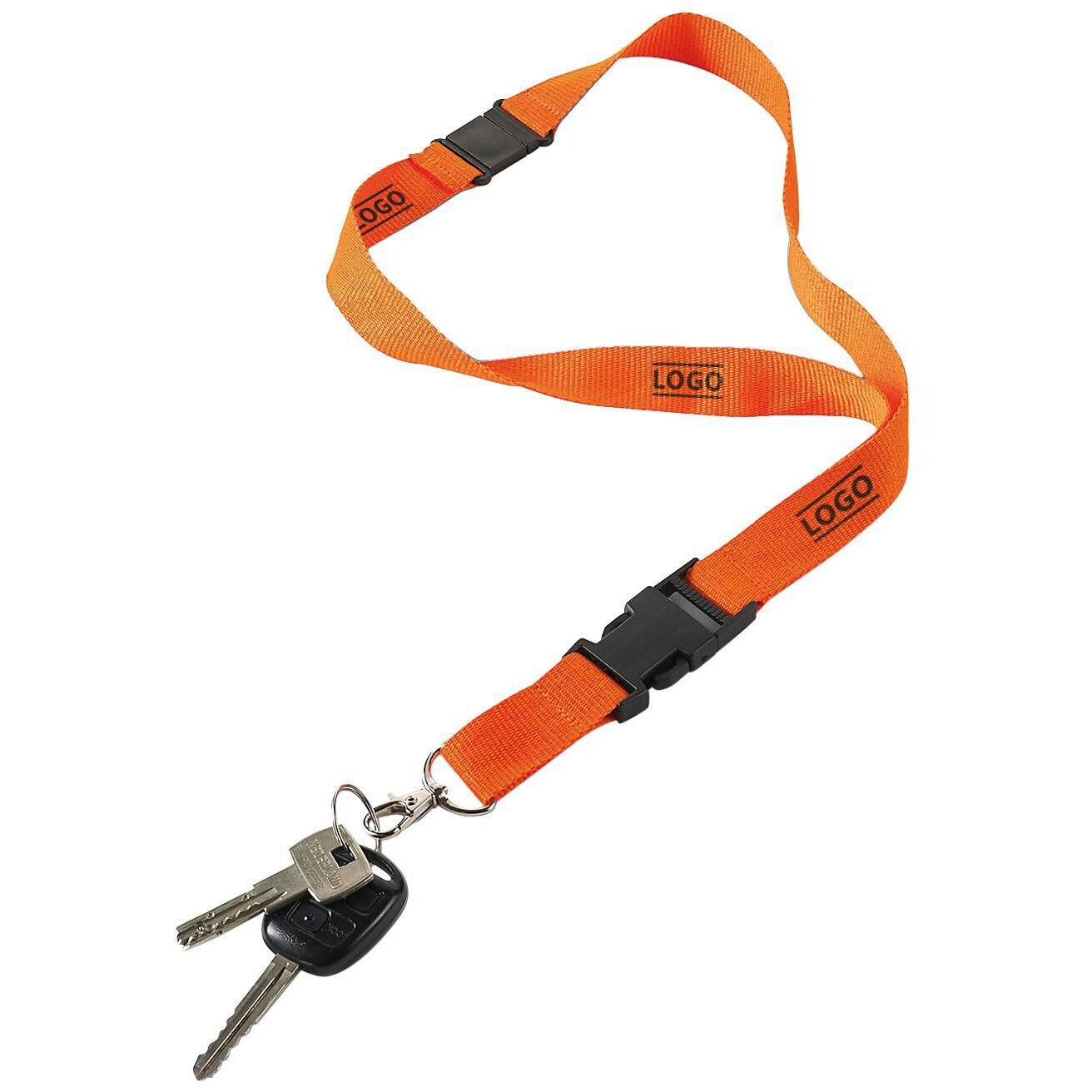 Lanyard aus Polyester Bobbi - hellblau-149