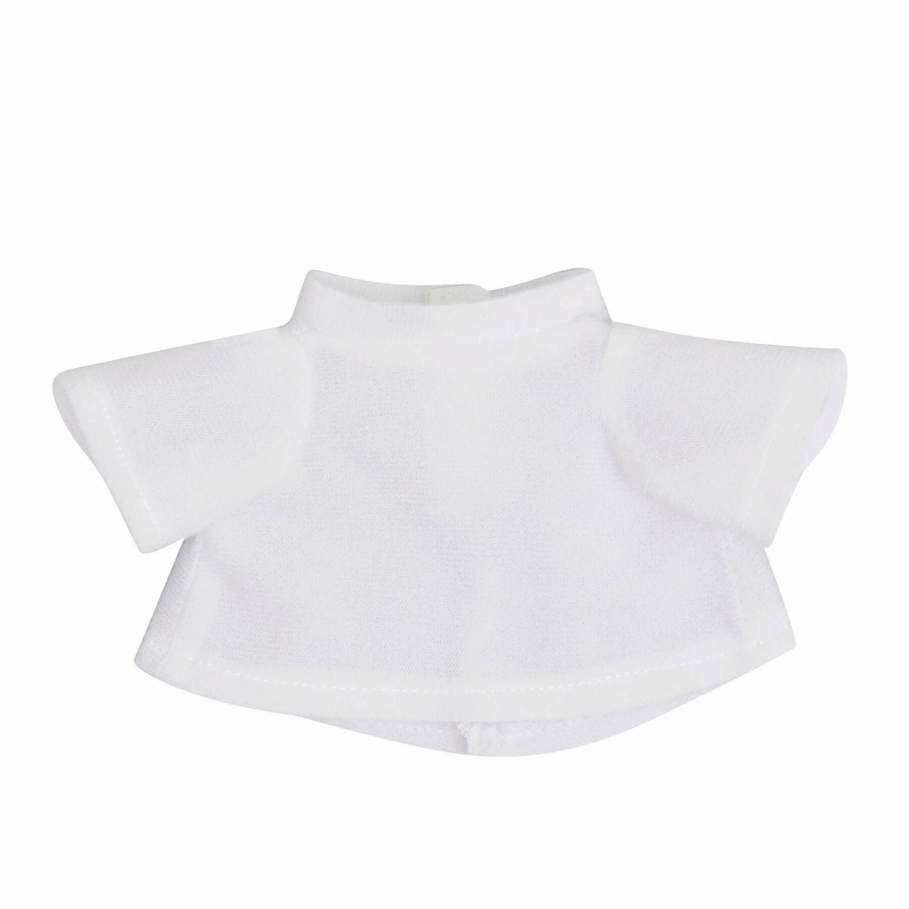 Plüsch-Bär ALEXANDER mit weißem T-Shirt (separat gepackt) - braun - weiß-745