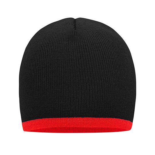 black - red