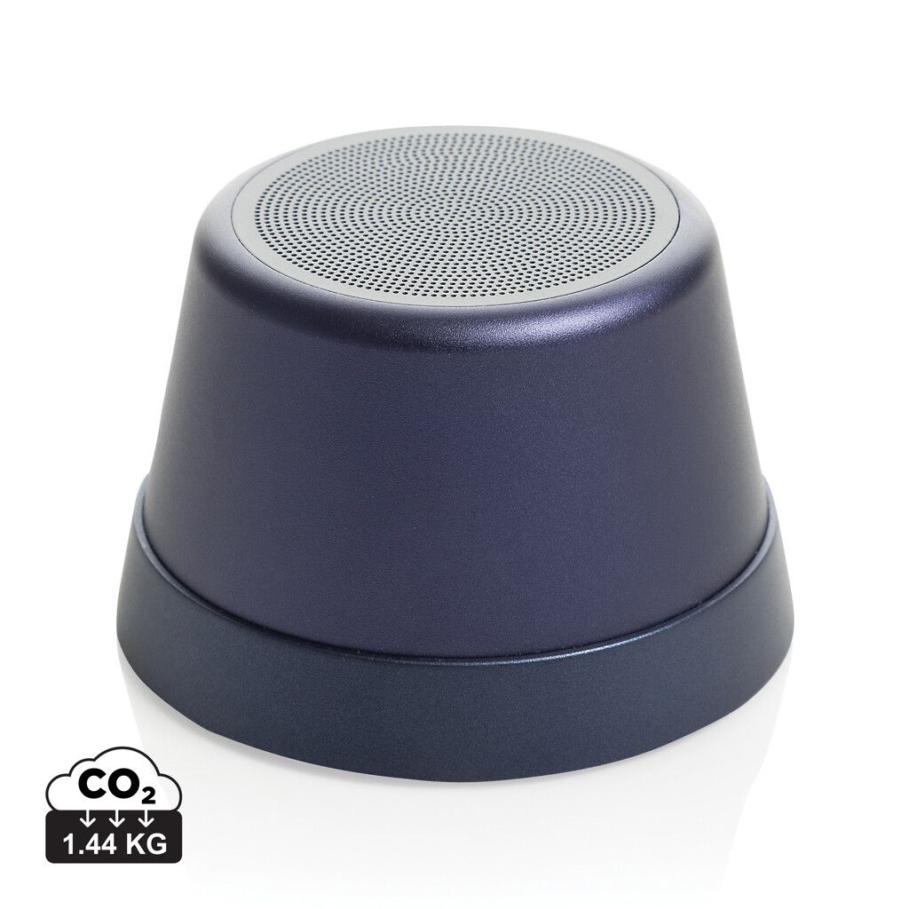 Nivio magnetischer 5W-Speaker aus RCS recyceltem Aluminium - blau-139