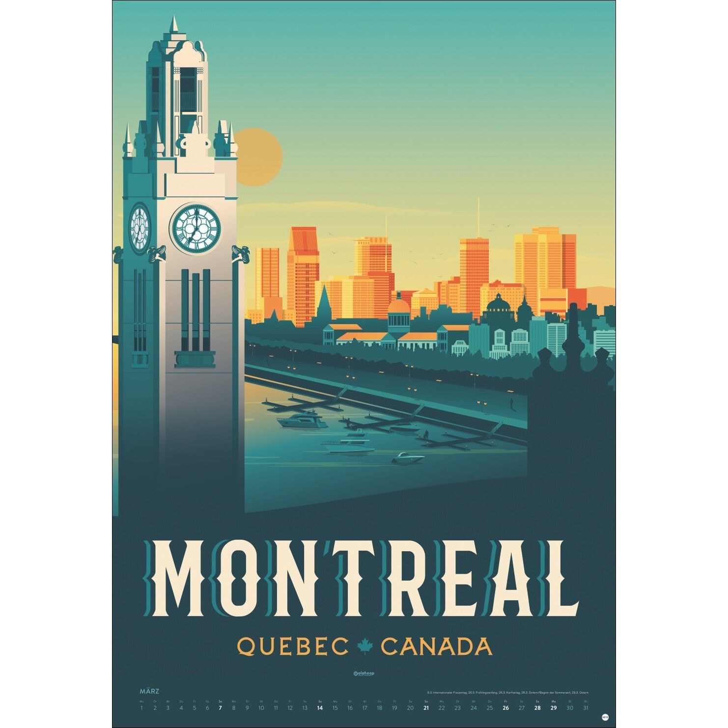 Travel the World Posterkalender-882