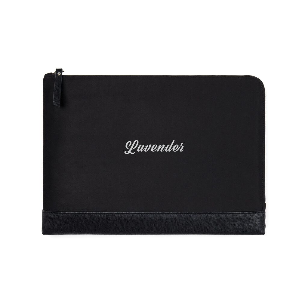 VINGA Marlow 16" Laptop Sleeve aus RCS recyceltem Polyester - schwarz-686