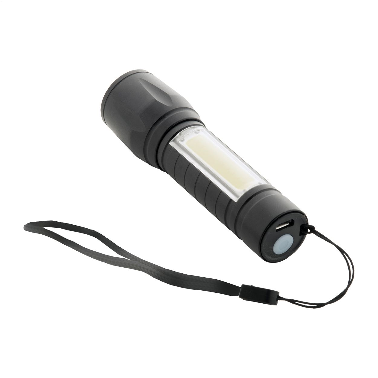 Akku-Taschenlampe Chargelight Zoom - schwarz-588