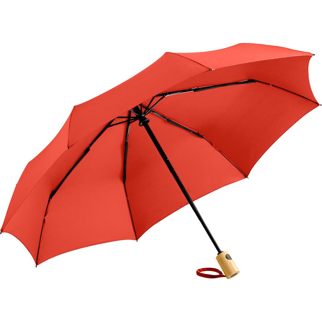 AOC-Taschenschirm ÖkoBrella mit waterSAVE® Bezug Ø98 cm - rot-401